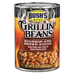 Bush's Best Grillin' Beans Bourbon & Brown Sugar 624 g