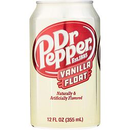 Dr Pepper Vanilla Float 355 ml Celé Balení 12 ks