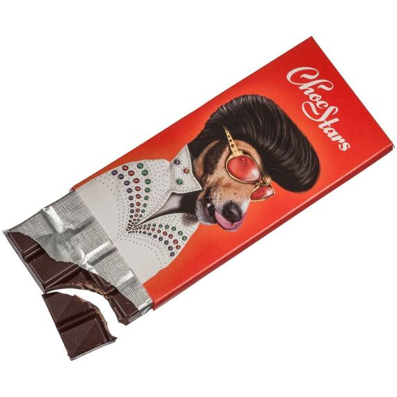 ChocStars Elvis Presley hořká čokoláda 100 g