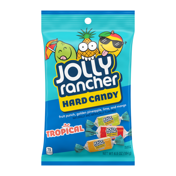 Jolly Rancher tropical fruit hard candy 184 g