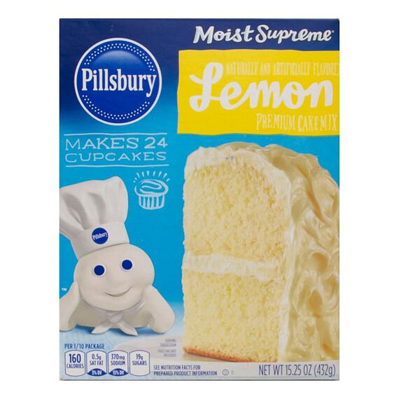 Pillsbury Moist Supreme směs na přípravu dortu s příchutí citronu 432 g