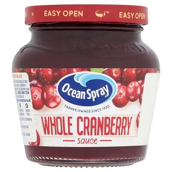 Ocean Spray Cranberry Wholeberry Sauce 250 g
