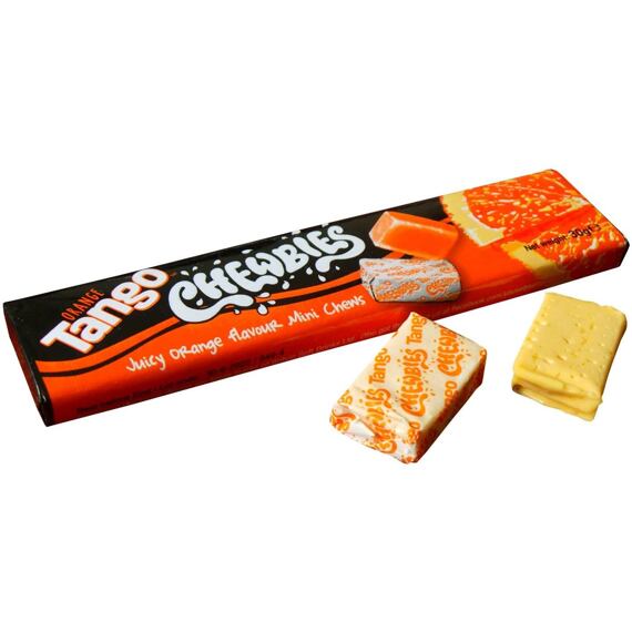 Tango Chewbies žvýkací bonbony s příchutí pomeranče 30 g
