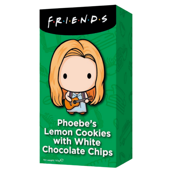 Friends Phoebe white chocolate & lemon cookies 150 g