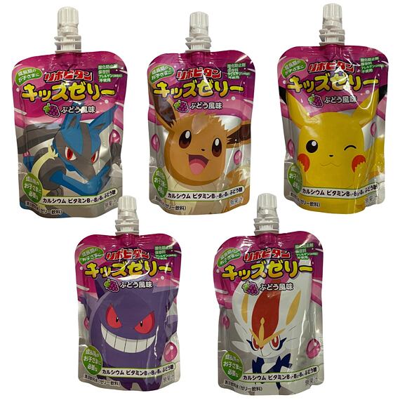 Taisho Pokémon želé nápoj s příchutí hroznu 125 ml