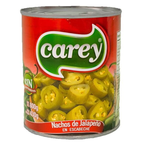 Carey jalapeňo papričky v octovém nálevu 340 g