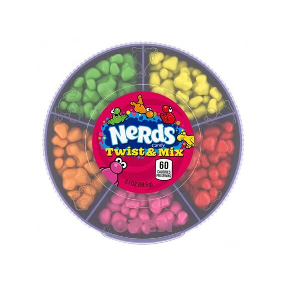 Nerds Twist &amp; Mix candy of various flavors 59.5 g