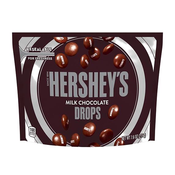 Hershey's mini milk chocolate drops 215 g