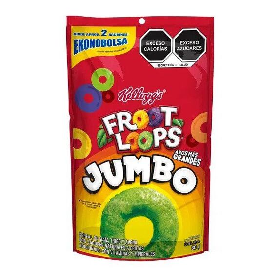Kellog's Froot Loops cereální kroužky s příchutí ovoce 80 g