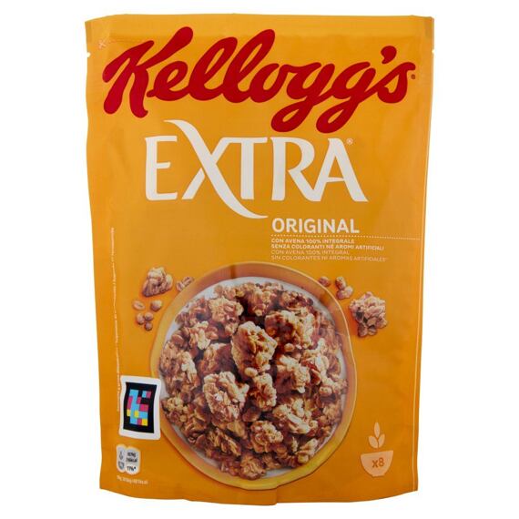 Kellogg's Extra pečené ovesné cereálie 375 g