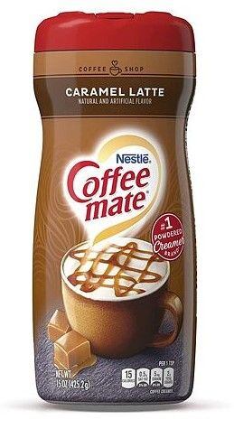 Coffee-Mate dry cream with caramel latte flavor 425.2 g