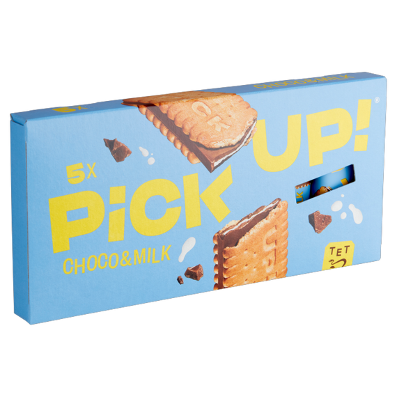 Leibniz Pick Up! biscuit with chocolate and milk filling 5 x 28 g -  Candy-store.cz | Dobroty z celého světa