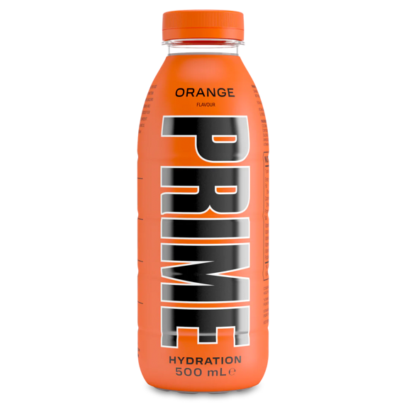PRIME hydratační nápoj s příchutí pomeranče 500 ml UK