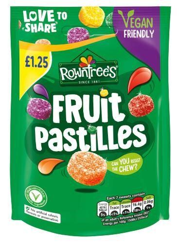 Rowntree's jelly candies with fruit flavors 114 g PM