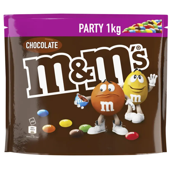 M&M's sugar shell milk chocolate candy 1 kg