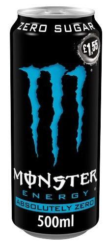 Monster Absolutely carbonated sugar-free energy drink with citrus flavor 500 ml PM