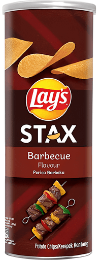 Lay's Stax s příchutí barbecue 135 g