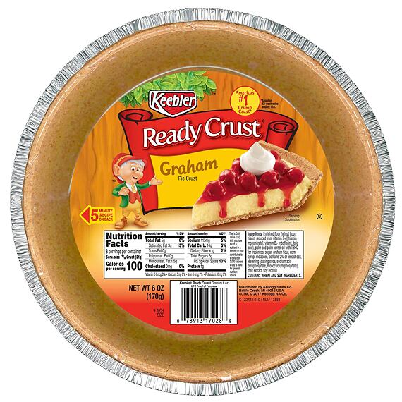 Keebler grahamový dortový korpus 170 g