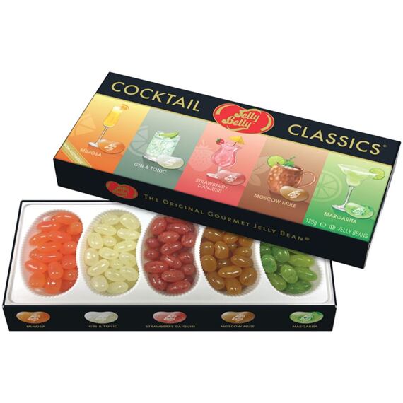 Jelly Belly žvýkací bonbonky s příchutí koktejlů 125 g