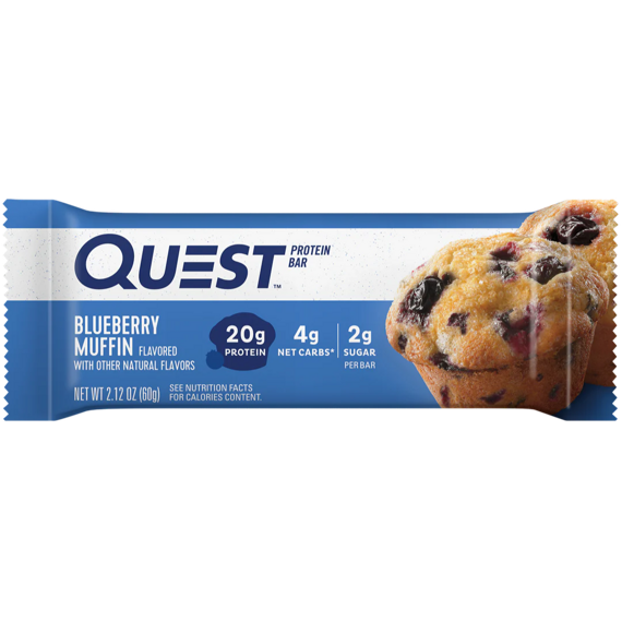 Quest proteinová tyčinka s příchutí borůvkového muffinu 60 g