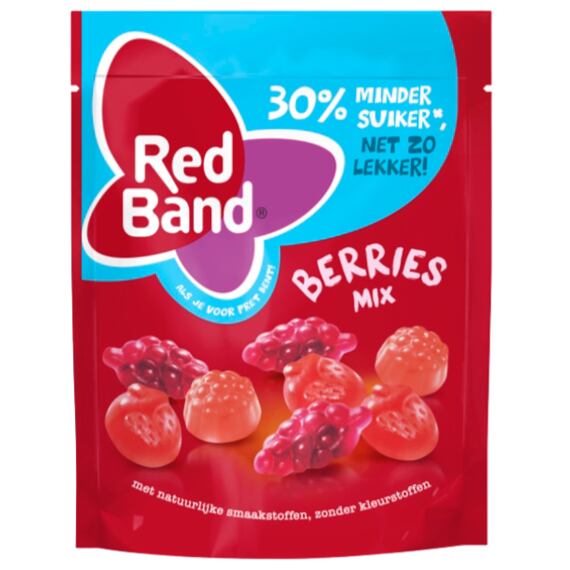Red Band žvýkací bonbony s příchutí lesních plodů 230 g