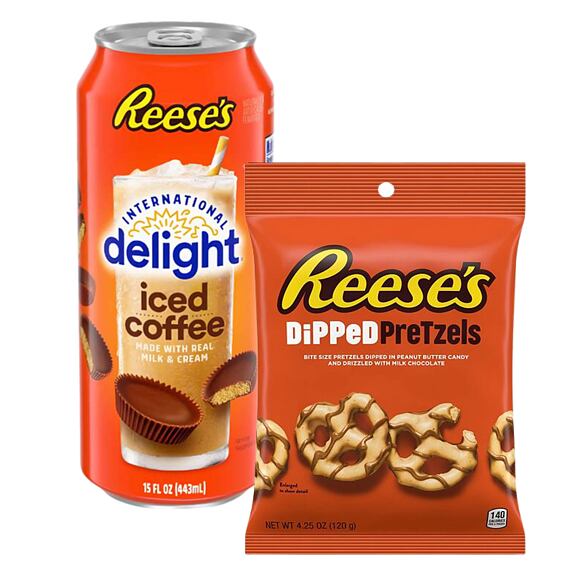 Reese's ledová káva 443 ml + Reese's preclíky 120 g