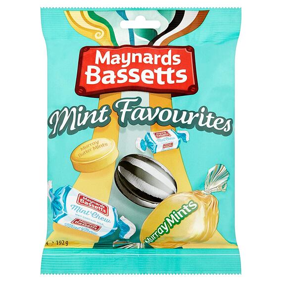 Maynards Bassetts Mint Favourites 192 g