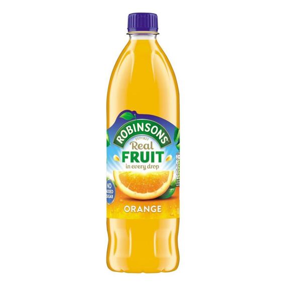 Robinsons Real Fruit Orange No Added Sugar 1 l