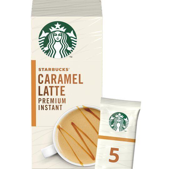 Starbucks Caramel Latte Premium Instant Caramelly & Smooth 5 x 21,5 g