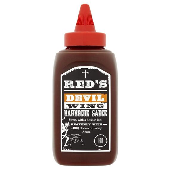 Red's Devil Wing Hot Barbecue Sauce 320 g