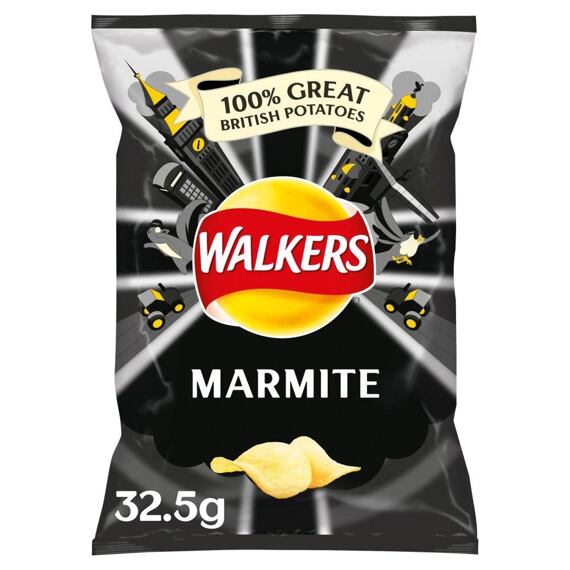 Walkers chipsy s příchutí Marmite 32,5 g