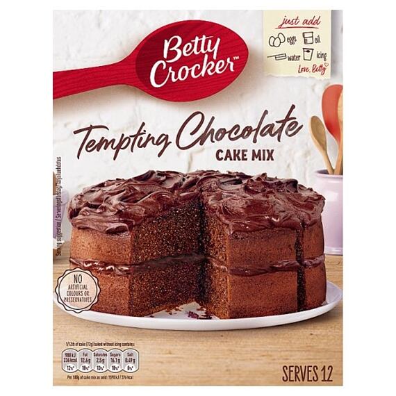 Betty Crocker Tempting Chocolate Cake Mix 425 g