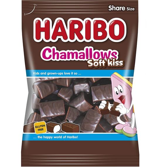 Haribo marshmallows máčené v mléčné čokoládě 200 g