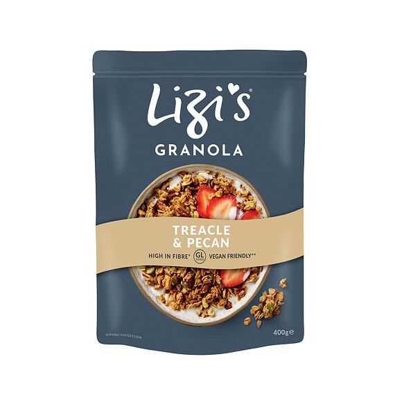 Lizi's granola s melasou a pekanovými ořechy 400 g