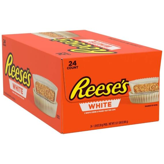 Reese's 2 White Peanut Butter Cups 39 g Celé Balení 24 ks