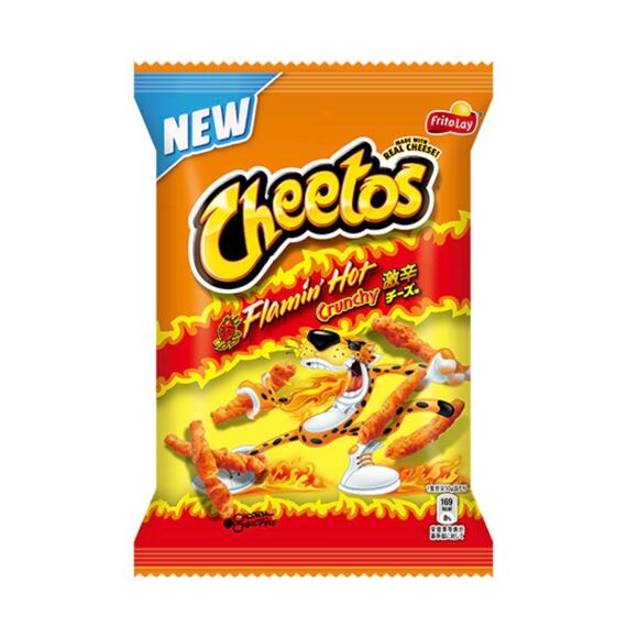 Cheetos Flamin' Hot pálivý kukuřičný snack s příchutí sýru 75 g
