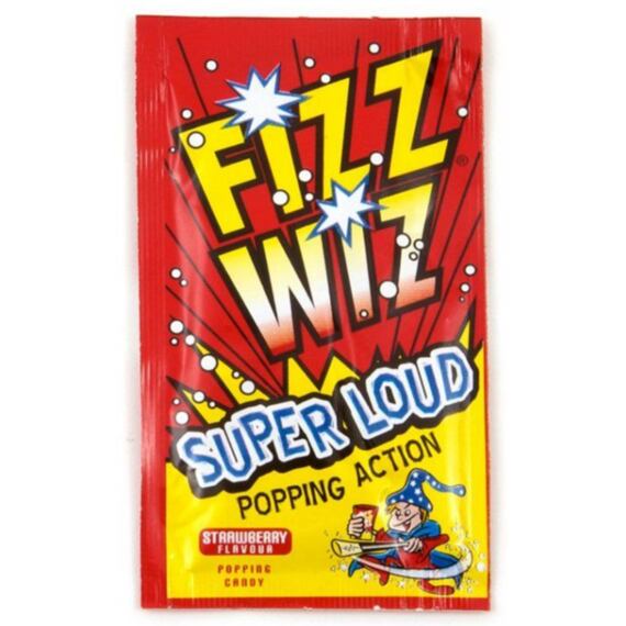 Fizz Wizz strawberry popping candy 5 g