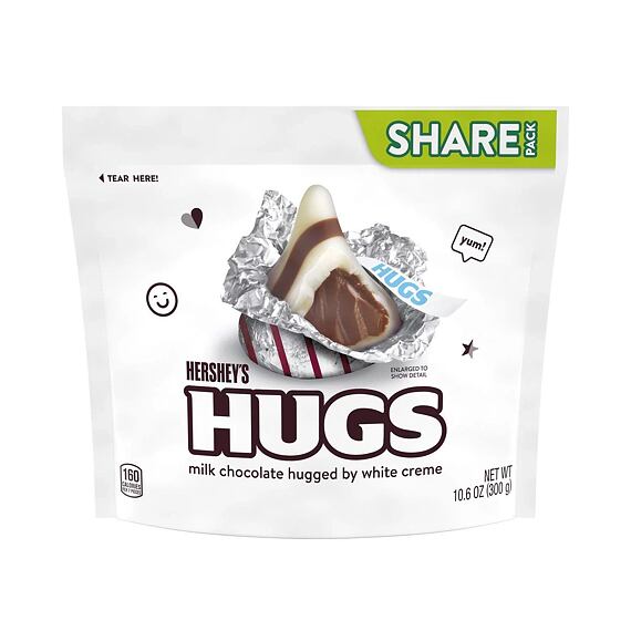 Hershey's Hugs čokoládové bonbonky s krémovým středem 301 g