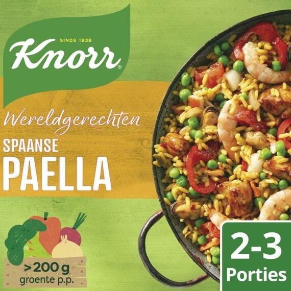 Knorr rýže a kořenící směs na přípravu pokrmu Paella 198 g