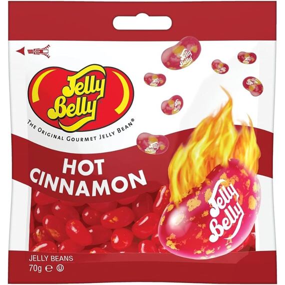 Jelly Belly Jelly Beans žvýkací bonbonky s příchutí pálivé skořice 70 g