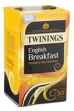 Twinings English Breakfast černý čaj 50 ks 125 g