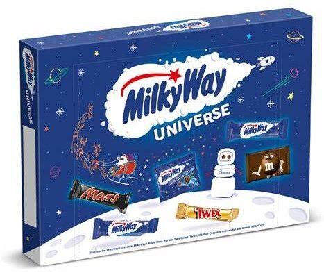 Milkyway & Friends Selection výběr čokoládových tyčinek v krabičce 122 g