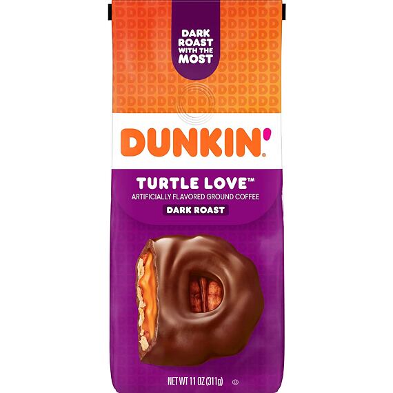 Dunkin' Roasted ground coffee with the flavor Turtle Love 311 g