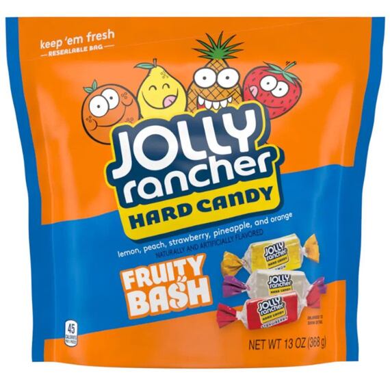 Jolly Rancher candies with fruit flavors 369 g
