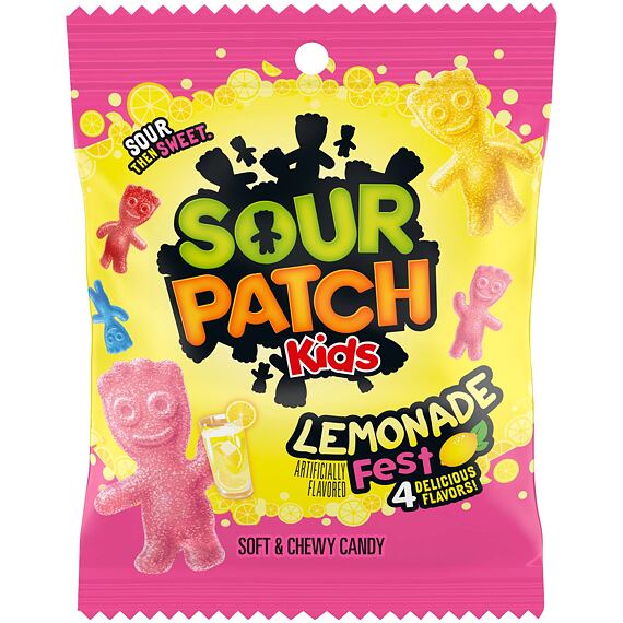 Sour Patch Kids chewing candies with the flavor of fruit sodas 102 g