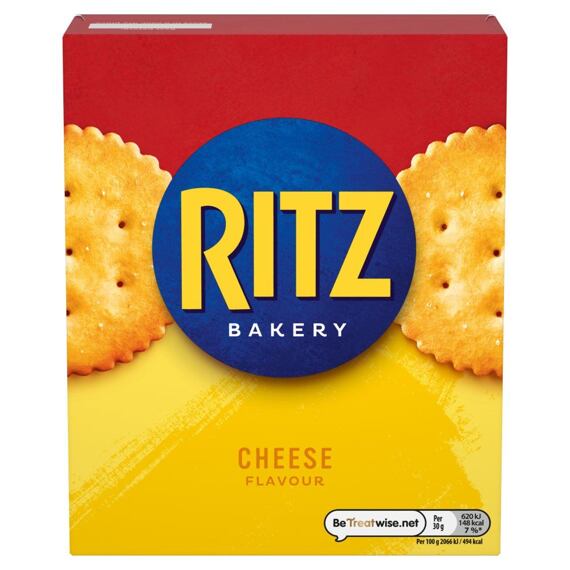 Ritz wheat crackers with cheese flavor 200 g