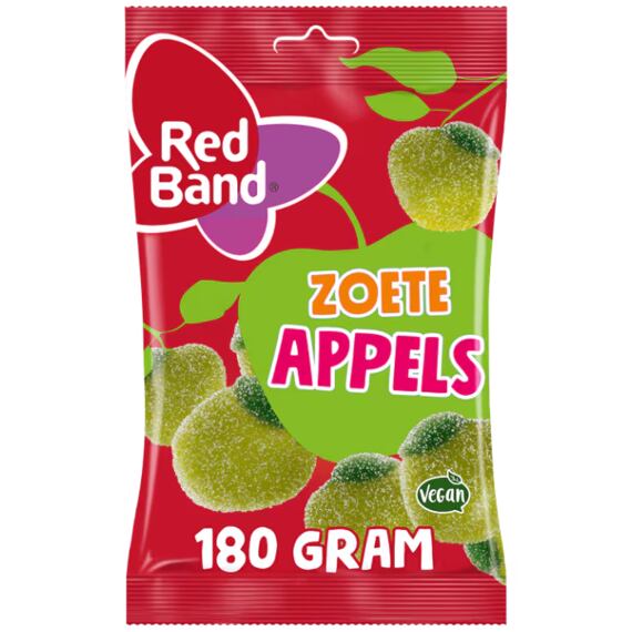 Red Band žvýkací bonbonky s jablečnou příchutí 180 g