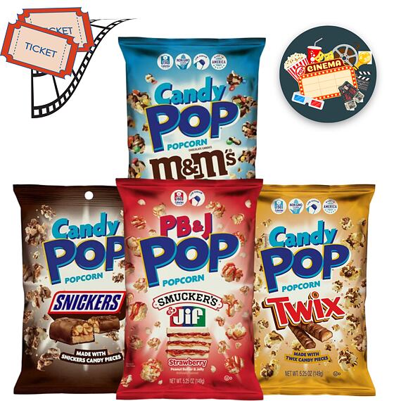 Popkornová mánie s Candy Pop!