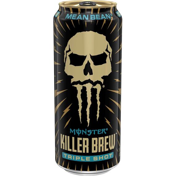 Monster Killer Brew Mean Bean energetický nápoj s příchutí vanilkové kávy 443 ml