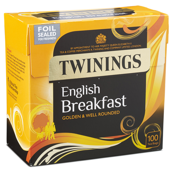Twinings English Breakfast 100 ks 250 g